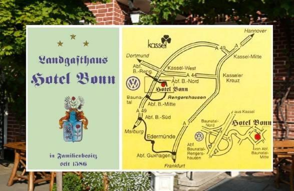 Landgasthaus Bonn Baunatal Exterior foto